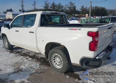 2023 Chevrolet Silverado 1500 4Wd Short Bed Wt from USA, damaged, VIN 3GCPDAEKXPG100678
